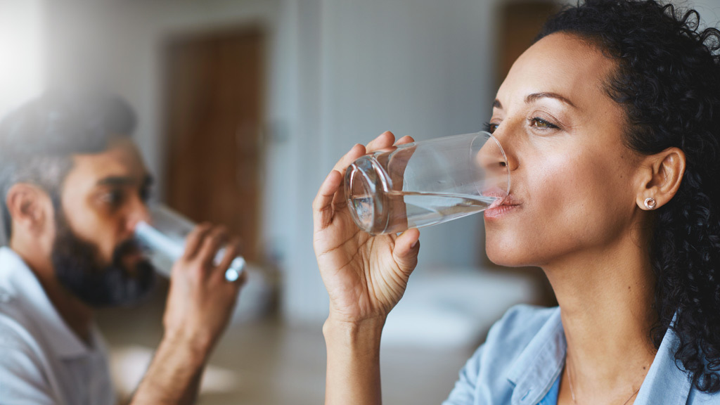 Water, the brain and energy: drink two litres a day